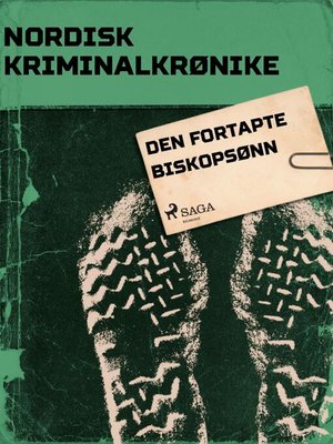 cover image of Den fortapte biskopsønn